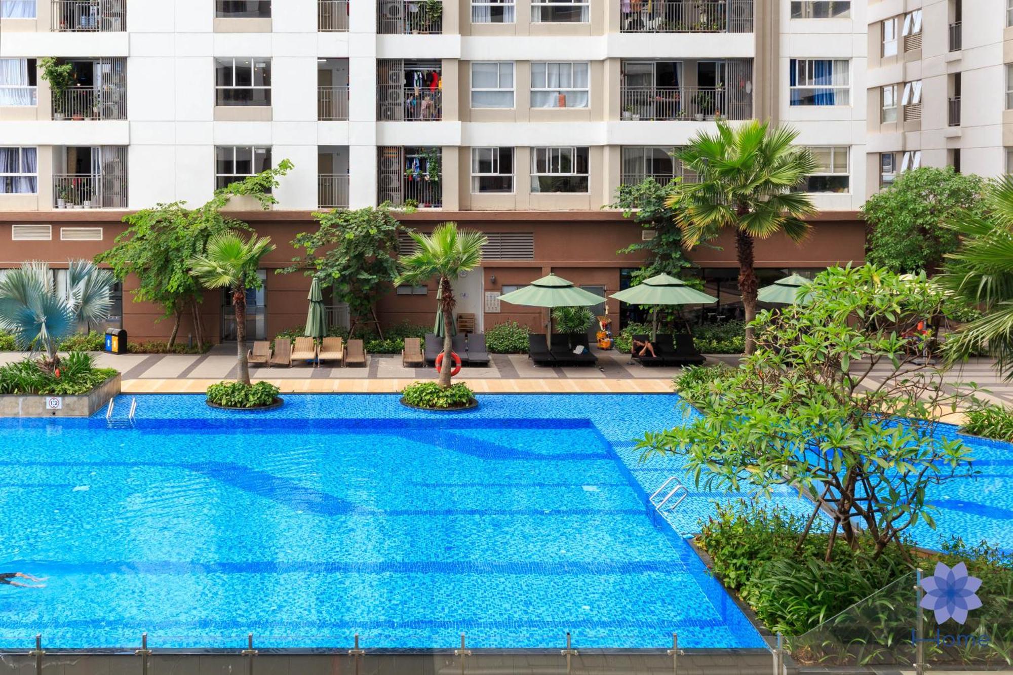 Ihome Furnished Apartments With Free Gym & Pool, Airport Pick-Up Service Ho Chi Minh-staden Exteriör bild